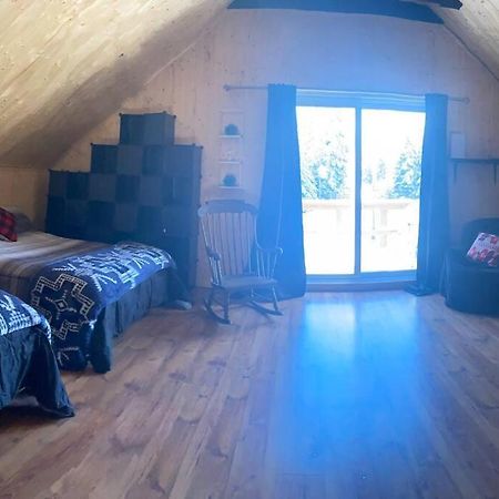 Le Jazz- Chalet Rustique/Chic Avec Spa Notre-Dame-Des-Bois エクステリア 写真