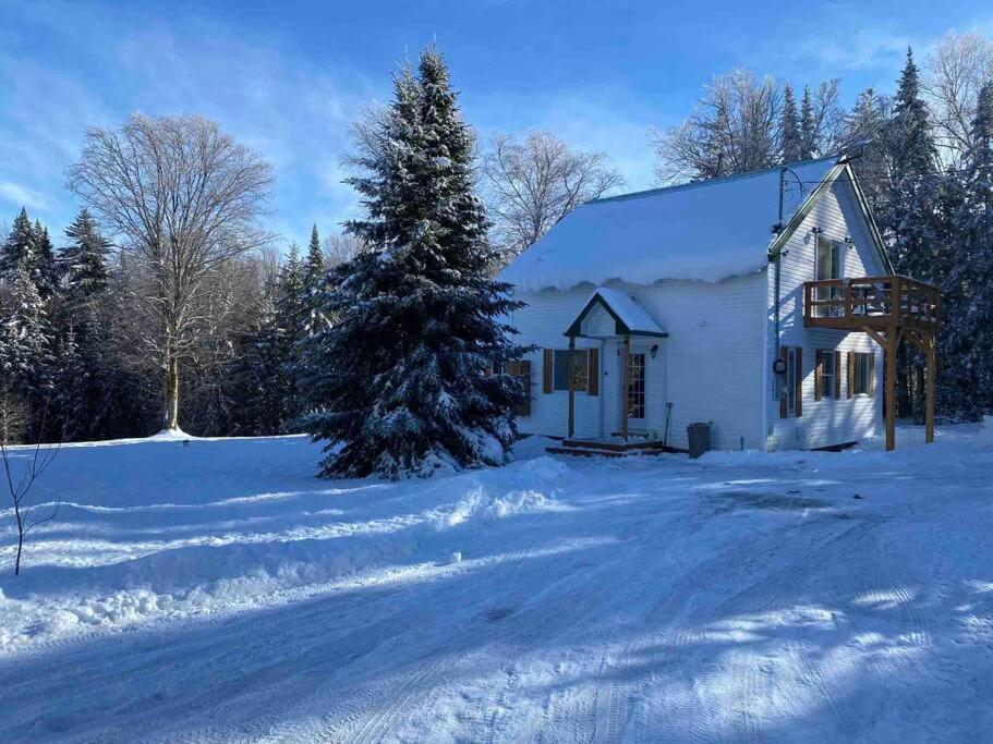 Le Jazz- Chalet Rustique/Chic Avec Spa Notre-Dame-Des-Bois エクステリア 写真